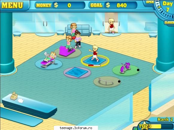 help vicki meet a real challenge! in fitness frenzy, you are a fitness trainer. you get to help